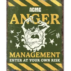 ACME Anger Management Metal Sign Desperate Enterprises (2883) by Desperate Enterprises