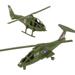 Air Support Helicopters 1/50 Plastic Set Tim Mee (67920) 1:50 scale Plastic by Tim Mee