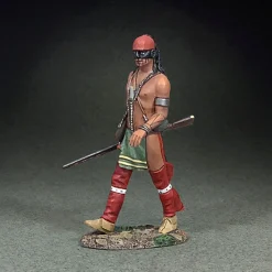 "Along the Deer Trail" Native Warrior Walking William Britain (16172) 1:30 Scale Metal by William Britain