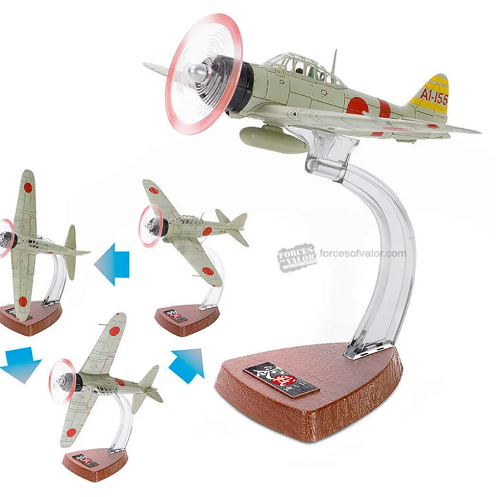 A6M2b Zero 1/72 Die Cast Model 2nd Squadron, 1st Section, IJN Carrier Akagi, Pearl Harbor 1:72 Scale by Forces of Valor