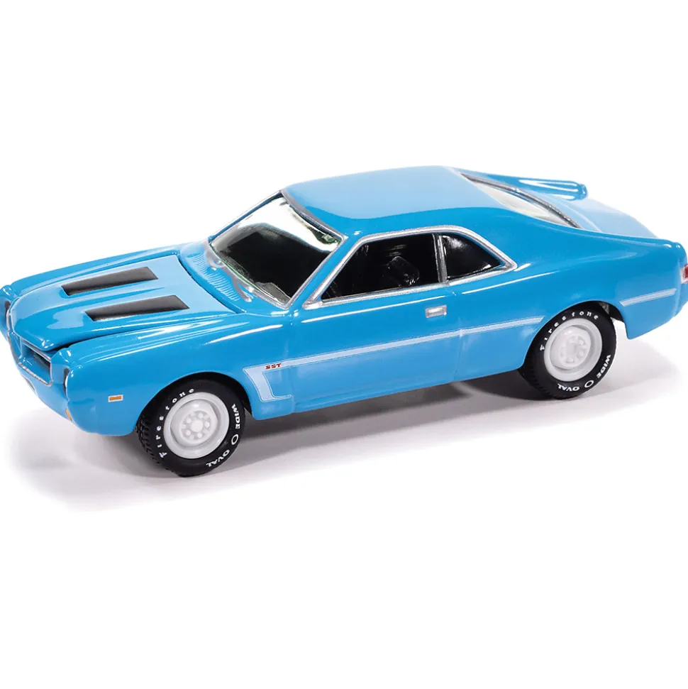 1969 AMC Javelin - Big Bad Blue 1:64 Scale Diecast Model Car by Johnny Lightning