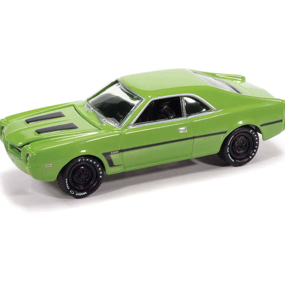 1969 AMC Javelin - Big Bad Green 1:64 Scale Diecast Model Car by Johnny Lightning