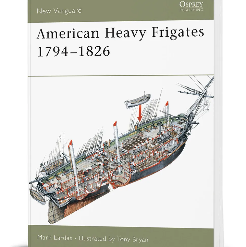 American Heavy Frigates 1794-1826 Osprey New Vanguard (9781841766300) Softcover by Osprey Publishing