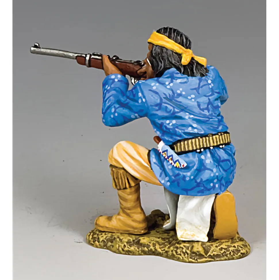 Apache "Kneeling, Firing" 1/30 Figure 1:30 scale by King and Country
