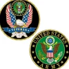 Army Veteran Challenge Coin CH1000 (CK019) Metal Alloy by Eagle Emblems