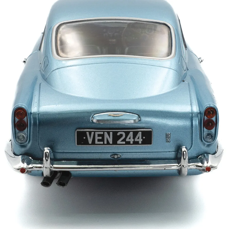 1964 Aston Martin DB5 Light - Metallic Blue 1:18 Scale Diecast Model Car by Solido