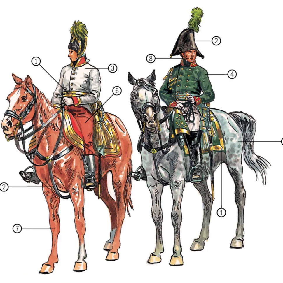 Austrian & Russian General Staff 1/72 Plastic Figures 1:72 scale Plastic by Italeri