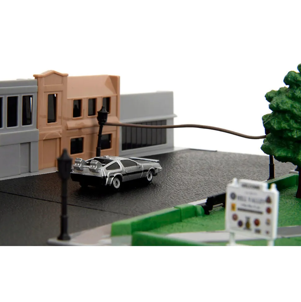 Back to the Future Hill Valley Courthouse - Nano Scene Diecast Model Car by Jada Toys