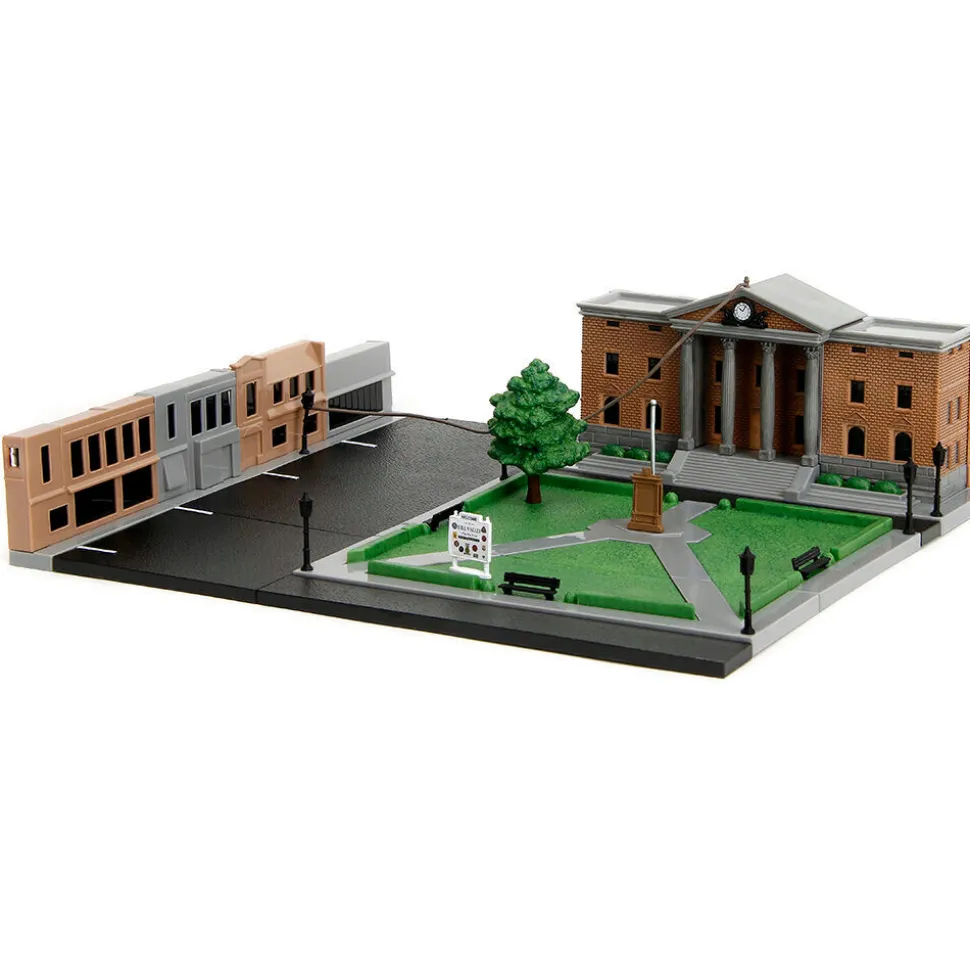 Back to the Future Hill Valley Courthouse - Nano Scene Diecast Model Car by Jada Toys
