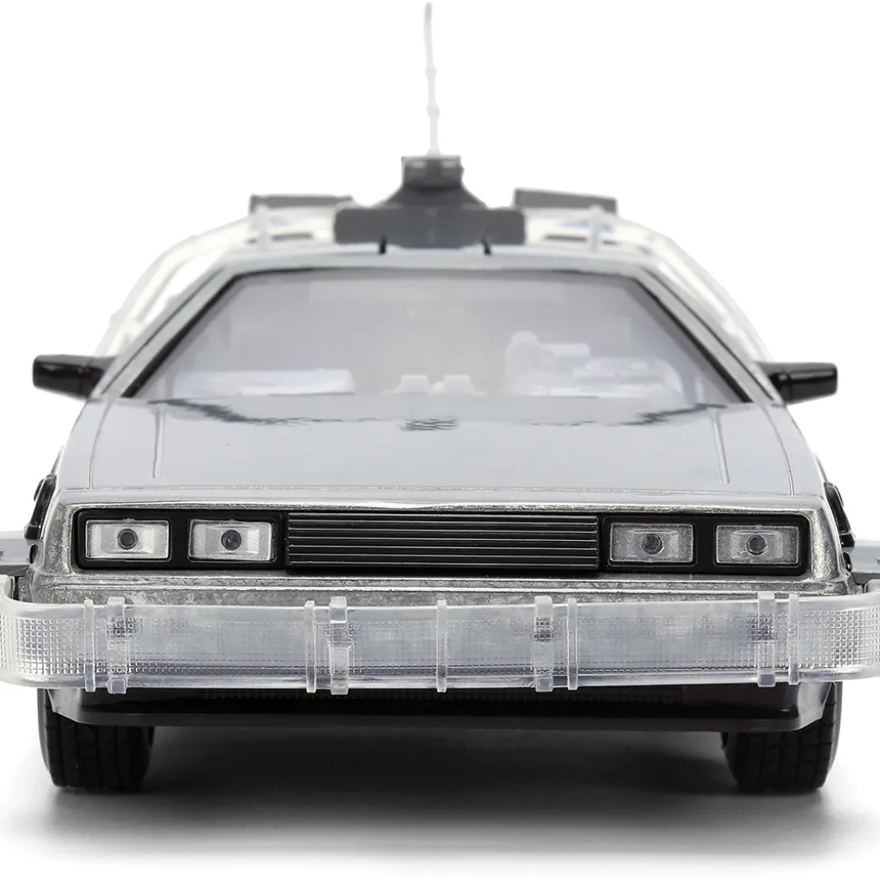 Back to the Future 40th Anniversary DeLorean Time Machine w/Doc Brown's Truck 1:24 Scale Diecast Model Car by Jada Toys