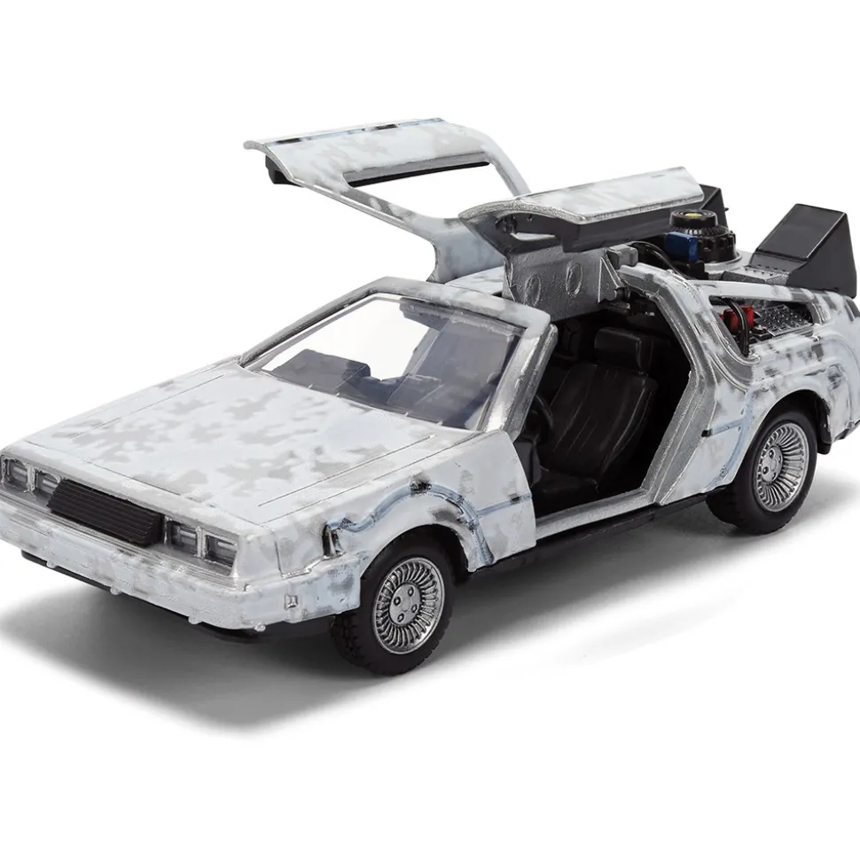 Back To The Future 40th Anniversary DeLorean Time Machine & Doc Brown Truck 1:32 Scale Diecast Model Car by Jada Toys
