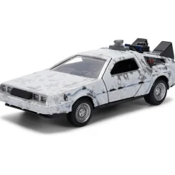 Back To The Future 40th Anniversary DeLorean Time Machine & Doc Brown Truck 1:32 Scale Diecast Model Car by Jada Toys