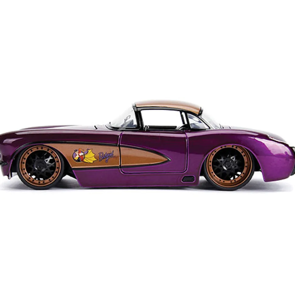 Batgirl 1957 Corvette Bombshell 1:24 Scale Diecast Model by Jada Toys