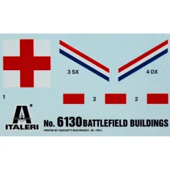 Battlefield Buiildings 1/72 Kit 1:72 Scale Plastic by Italeri
