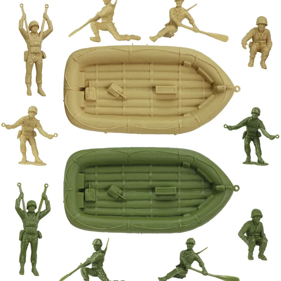 Beach Assualt 1/32 Plastic 24 Piece Set VICTORYBUY (BMC-48575) Plastic by BMC Toys