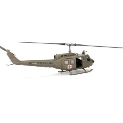Bell UH-1H Iroquois "Huey" 1/72 Die Cast Model - 57th Medical "Dustoff" Detachment, U.S. Army, Vietnam, 1967 1:72 scale Diecast Helicopter by Bless Wing