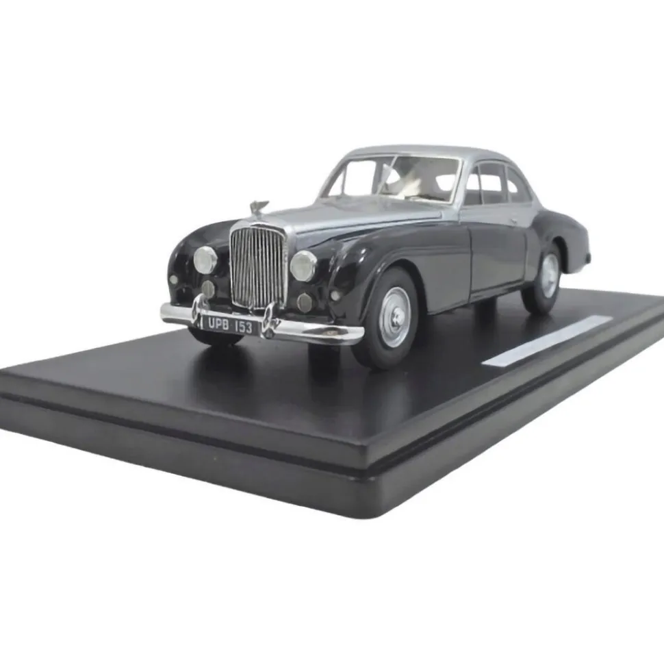 1952 Bentley R-Type Coupe by Abbott - Silver&Black 1:43 Scale Diecast Model Car by Esval Models