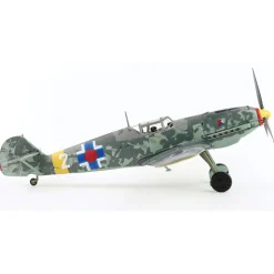 BF 109E-3 1/48 Die Cast Model - HA8724 Jan Reznak, Luftwaffe 13.(slow)/JG 52, White 2, USSR, Jan. 1:48 scale by Hobby Master
