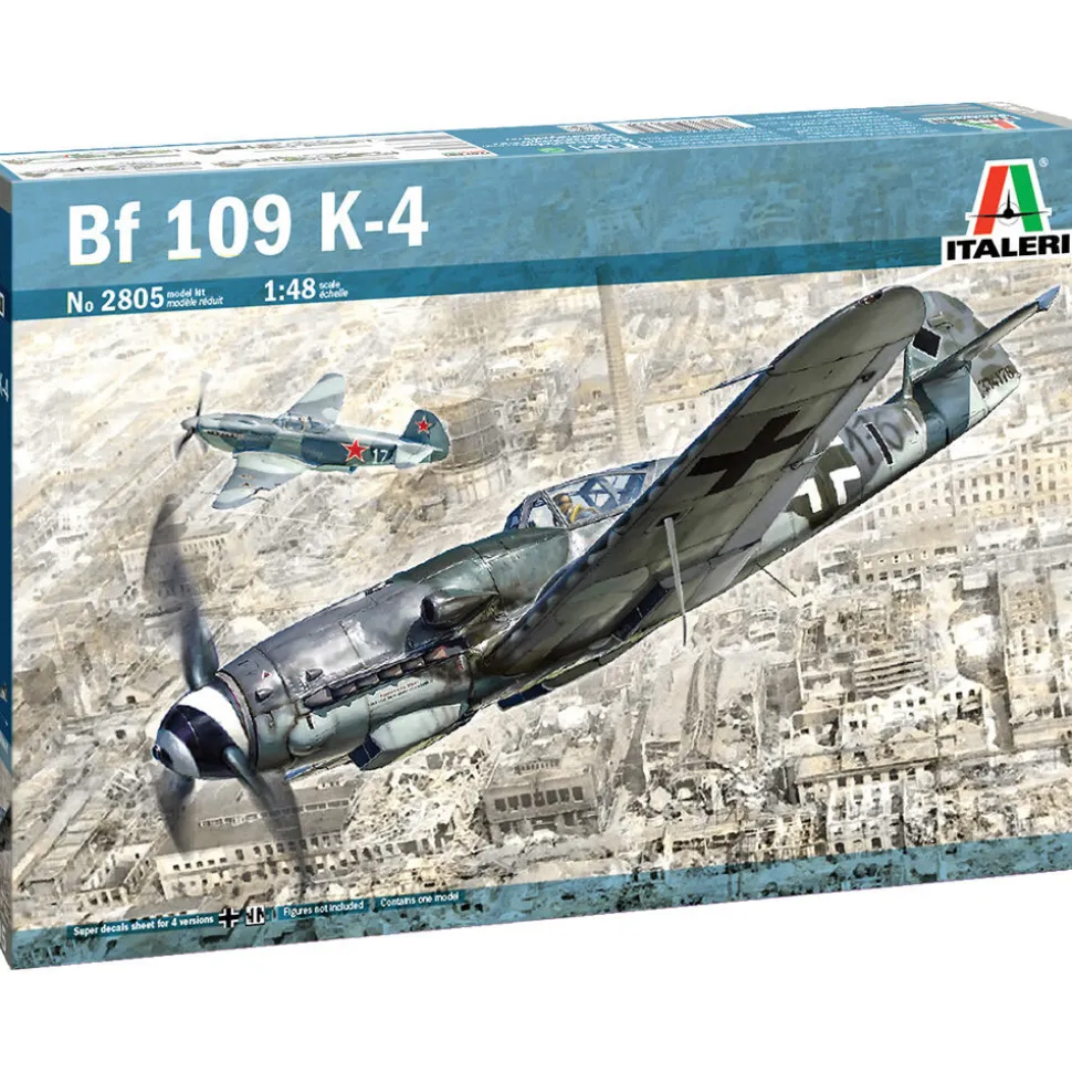 Bf 109 K-4 1/48 Kit Italeri (2805) 1:48 scale Plastic by Italeri