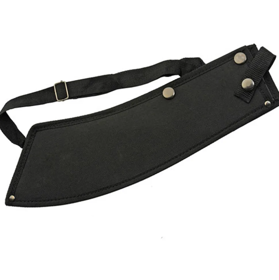 Black Bully Machete with Shoulder Sheath by SZCO Supplies