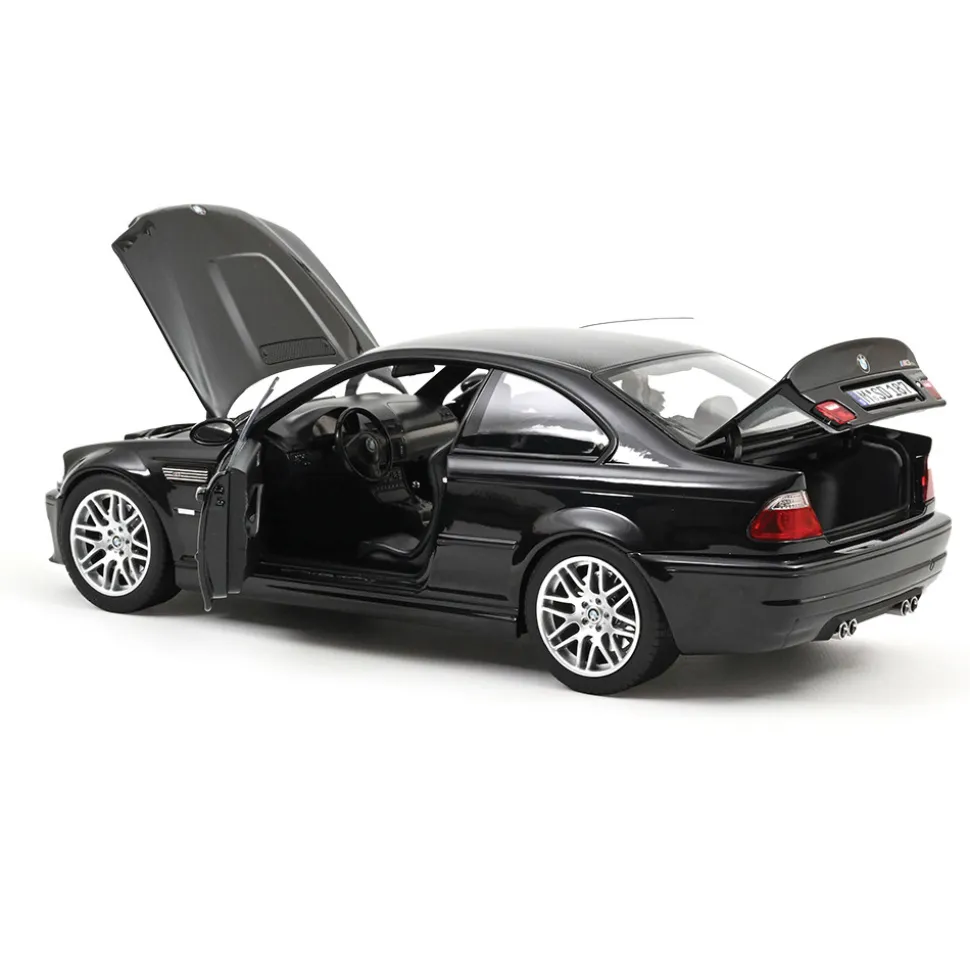 2003 BMW E46 M3 CSL - Saphire Black 1:18 Scale Diecast Model Car by Norev