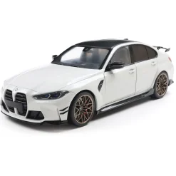 2024 BMW M3 (G80) Performance Parts - Alpineweiss 1:18 Scale Diecast Model Car by Solido