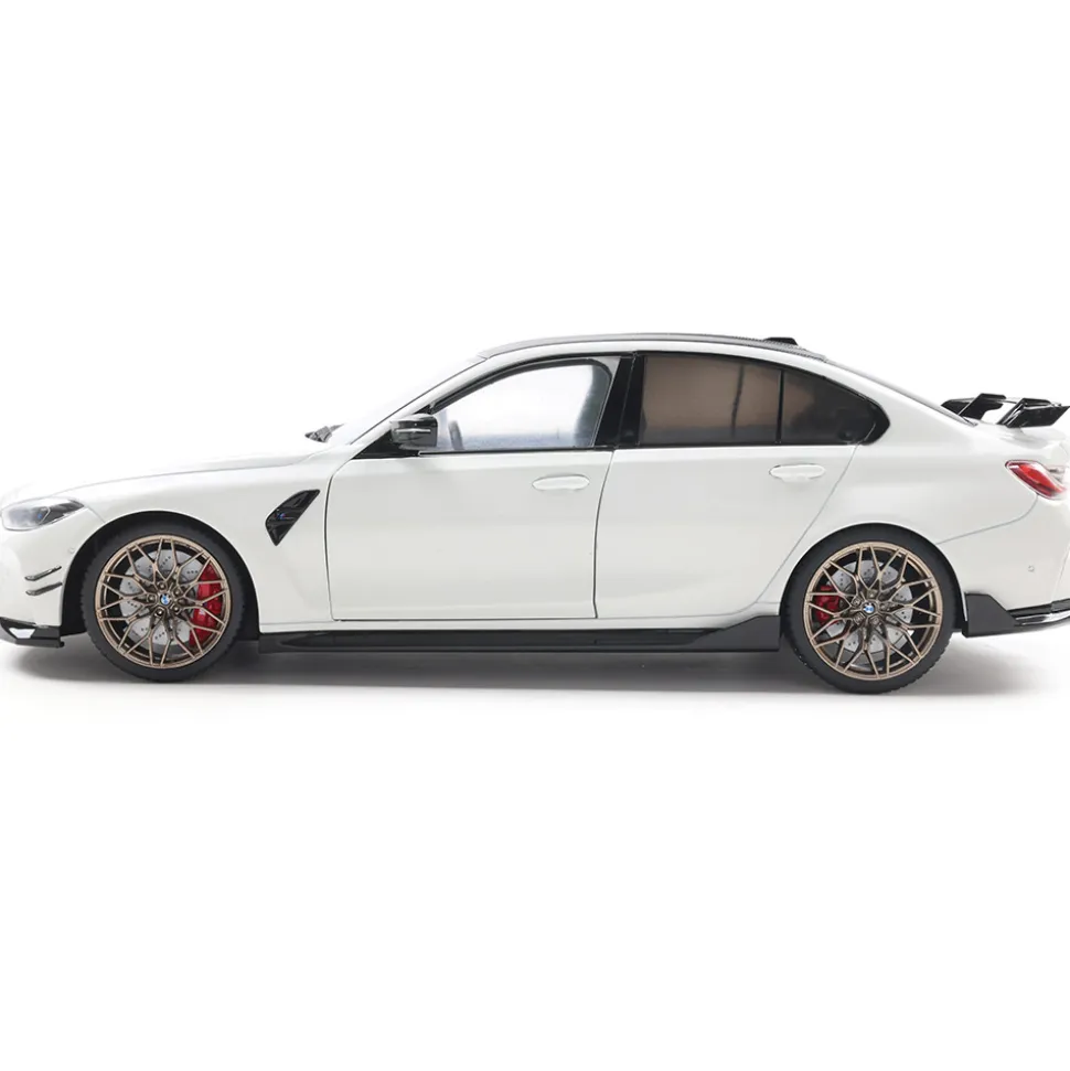 2024 BMW M3 (G80) Performance Parts - Alpineweiss 1:18 Scale Diecast Model Car by Solido