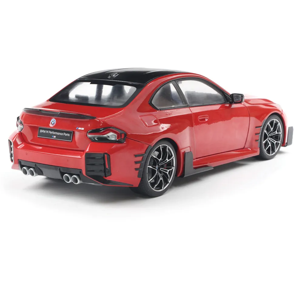2024 BMW M2 (G87) Performance Parts - Toronto Red 1:18 Scale Diecast Model Car by Solido