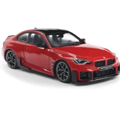 2024 BMW M2 (G87) Performance Parts - Toronto Red 1:18 Scale Diecast Model Car by Solido