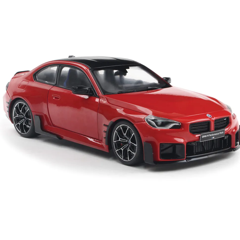 2024 BMW M2 (G87) Performance Parts - Toronto Red 1:18 Scale Diecast Model Car by Solido