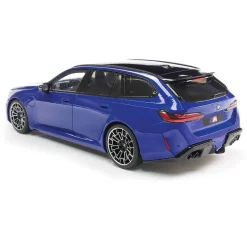 2024 BMW M5 Touring - Marina Bay Blue Metallic 1:18 Scale Diecast Model Car by Solido