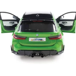 2024 BMW M3 Touring With Performance Parts - Green Metallic 1:18 Scale Diecast Model Car by Solido