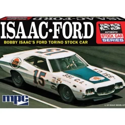 Bobby Issac 1972 Ford Torino Stock Car 1:25 Scale Model Kit by MPC Models