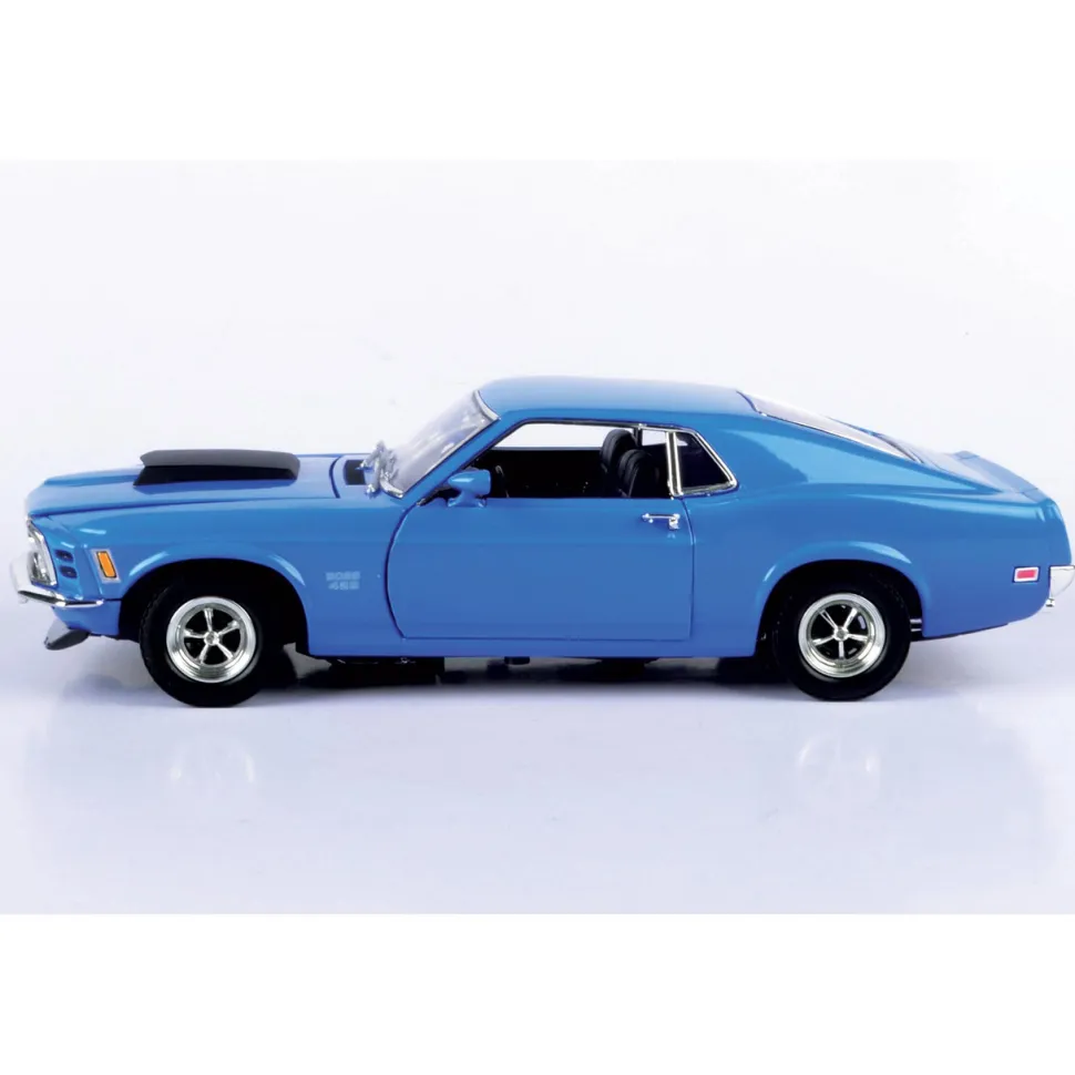 1970 Boss 429 Mustang - Blue 1:18 Scale Diecast Model by Motormax