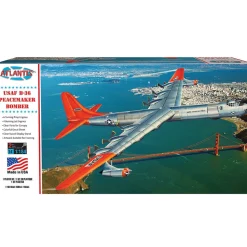 B-36 Prop Jet Peacemaker with Swivel Stand 1/184 Kit 1:184 Scale by Atlantis Models