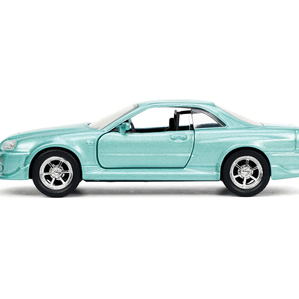 BRIAN's Fast & Furious Nissan Skyline GT-R (R34) 1:32 Scale Diecast Model Car by Jada Toys