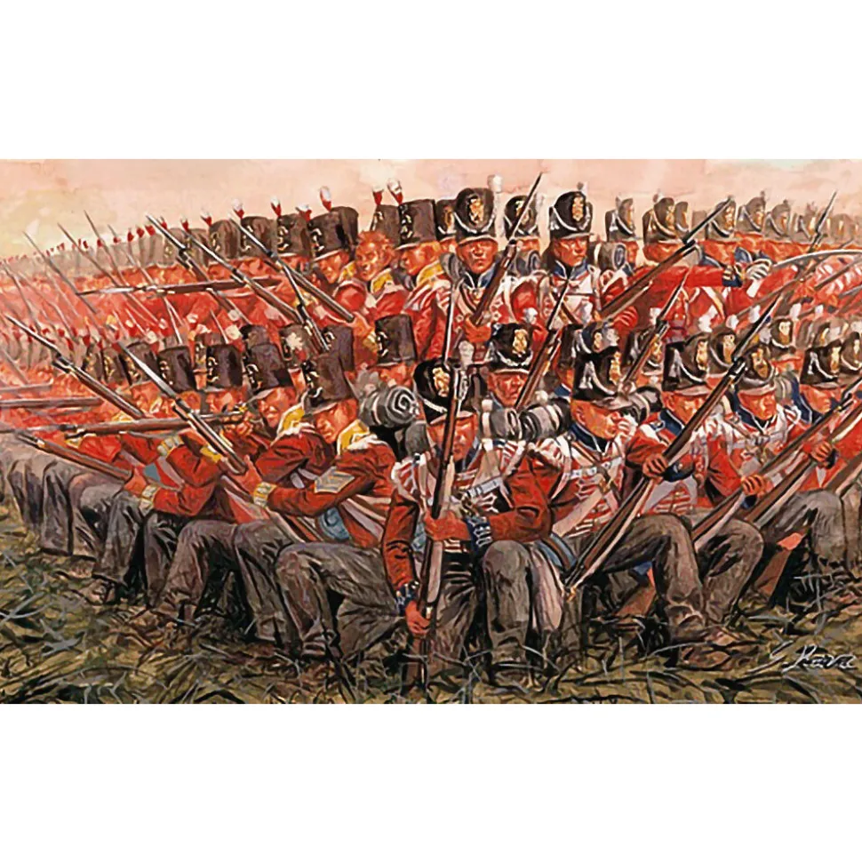 British Infantry 1815 1/72 Plastic Figures 1:72 Scale Plastic by Italeri