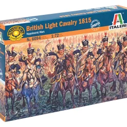 British Light Cavalry 1815 1/72 Plastic Figures 1:72 Scale Plastic by Italeri