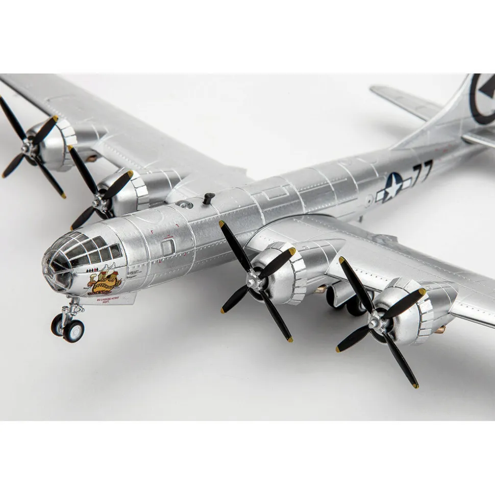 B-29 Superfortress, 1/144 Die Cast Model - AF1-0112C Bockscar with 1/72 Scale "Fatman" Bomb 1:144 Scale by Air Force 1