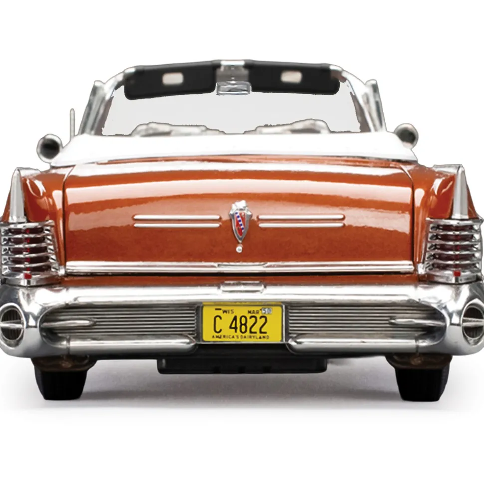 1958 Buick Limited Rivera Convertible - Garnett Red 1:18 Scale Diecast Model Car by Sunstar