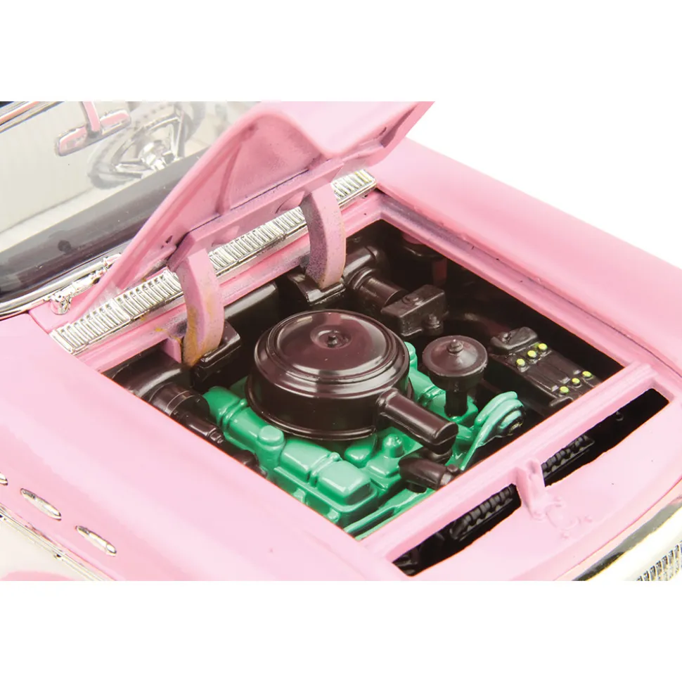 1957 Buick Roadmaster Convertible - Pink 1:18 Scale Diecast Model by Motormax