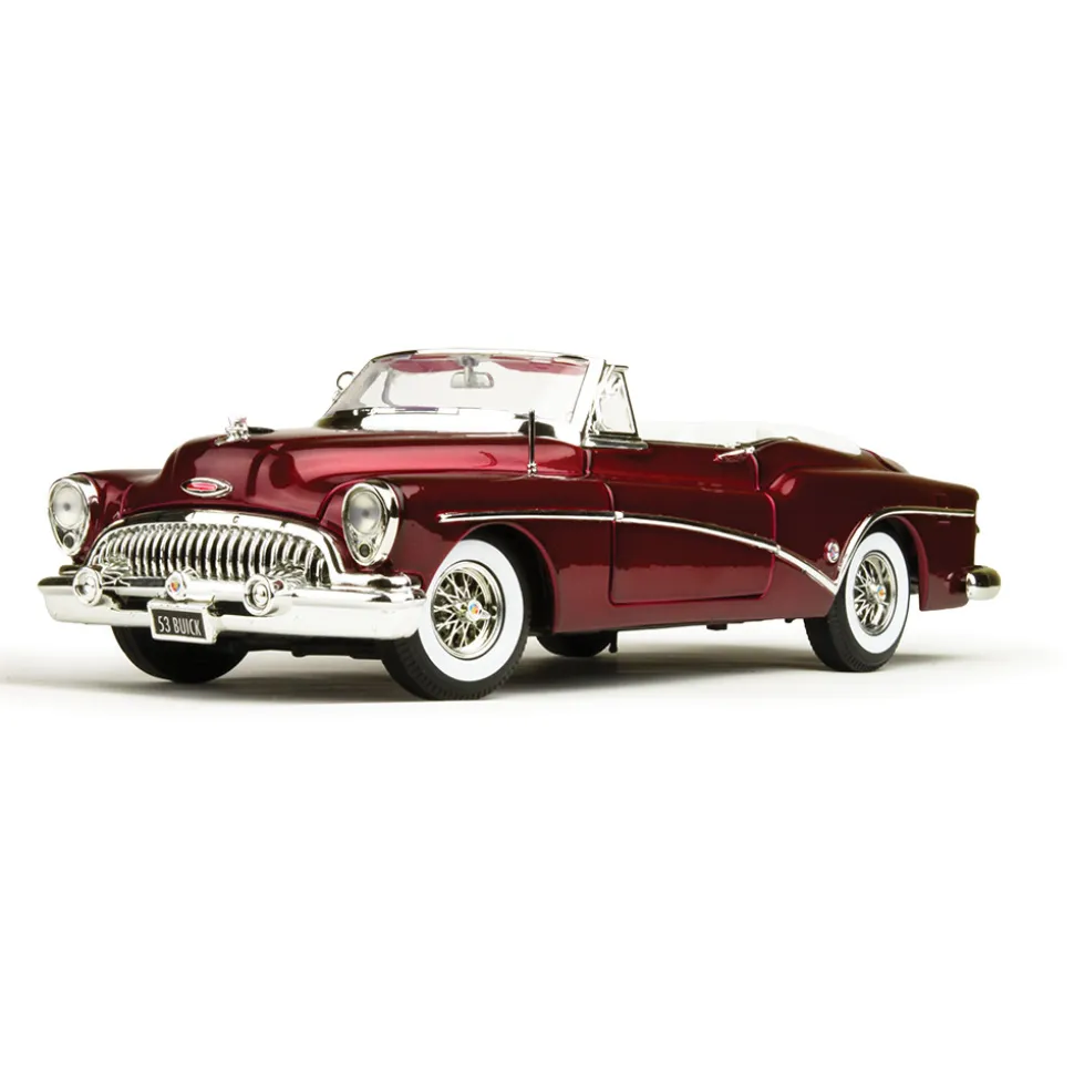 1953 Buick Roadmaster Skylark - Red 1:18 Scale Diecast Model by Motormax