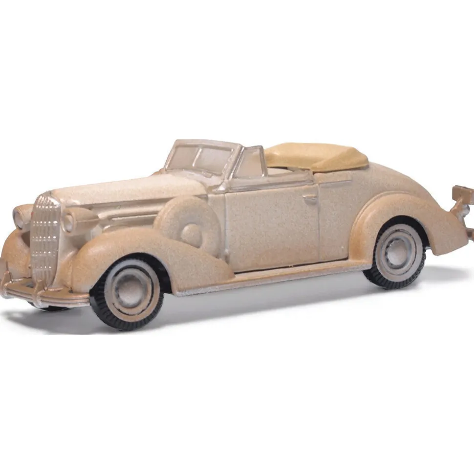 1936 Buick Special Convertible Coupe - Junkyard Project 1:87 Scale Diecast Model Car by Oxford Diecast