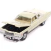 1976 Cadillac Coupe de Ville - Phoenician Ivory 1:64 Scale Diecast Model Car by Auto World