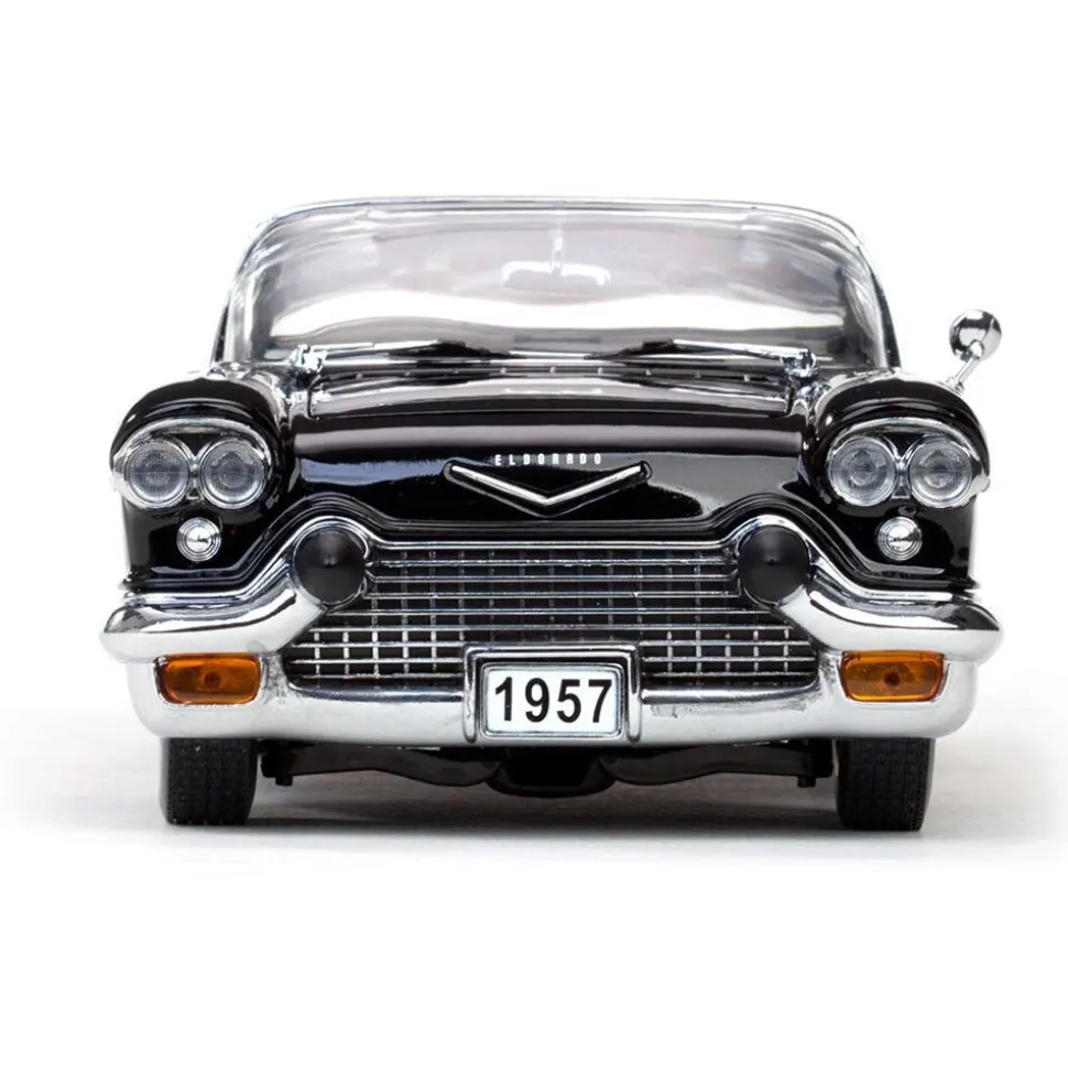 1957 Cadillac Eldorado Brougham - Ebony Black 1:18 Scale Diecast Model Car by Sunstar