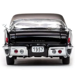1957 Cadillac Eldorado Brougham - Ebony Black 1:18 Scale Diecast Model Car by Sunstar