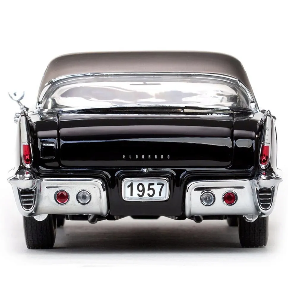 1957 Cadillac Eldorado Brougham - Ebony Black 1:18 Scale Diecast Model Car by Sunstar