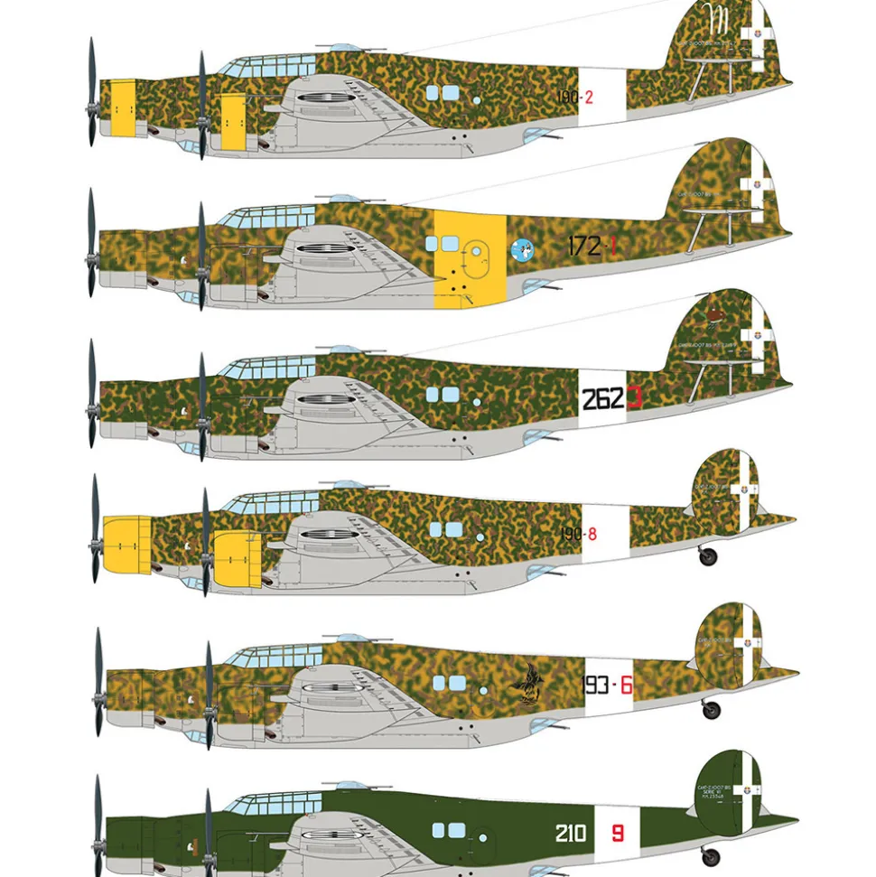 CANT Z.1007 Alcione 1/72 Kit 1:72 scale Plastic by Italeri