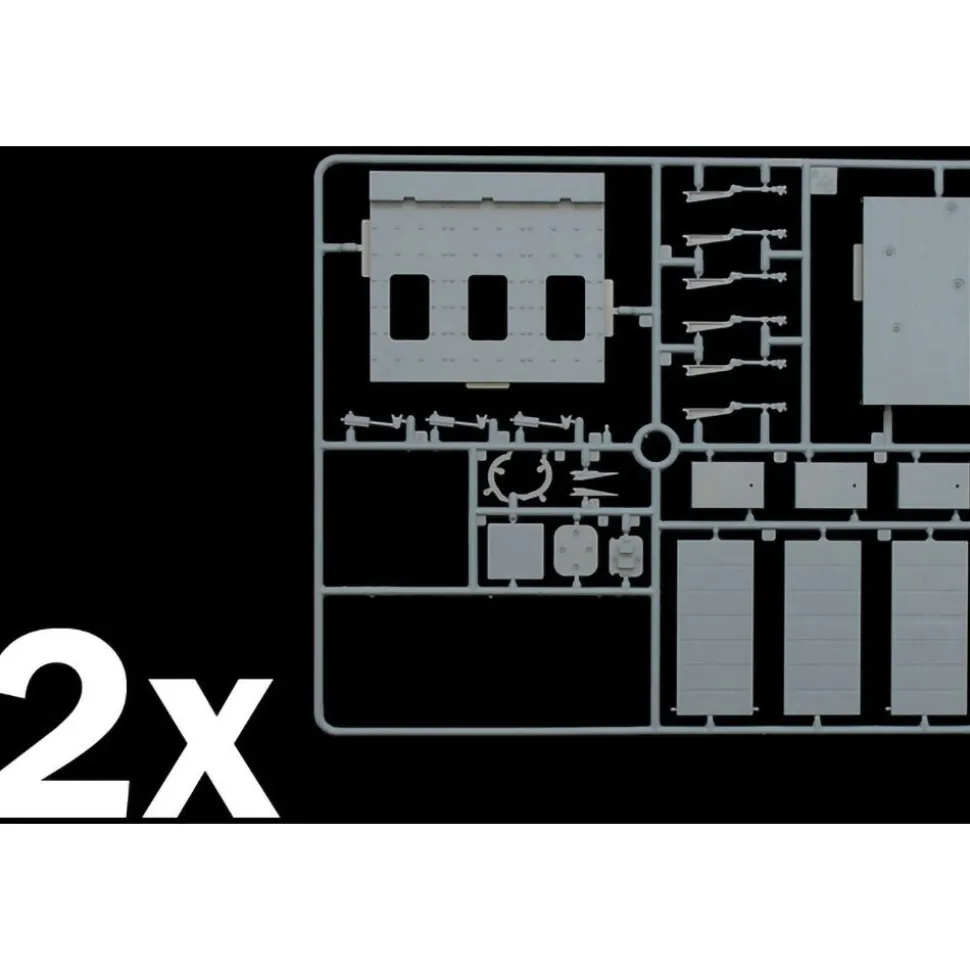Carrier Deck Section 1/72 Kit Italeri (1326s) 1:72 Scale Plastic by Italeri