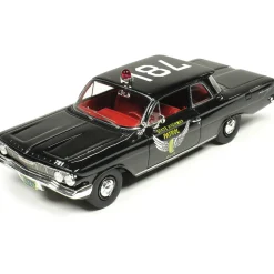 1961 Chevrolet Biscayne - Ohio Highway Patrol 1:43 Scale Cast Resin Model Car by Goldvarg Collection